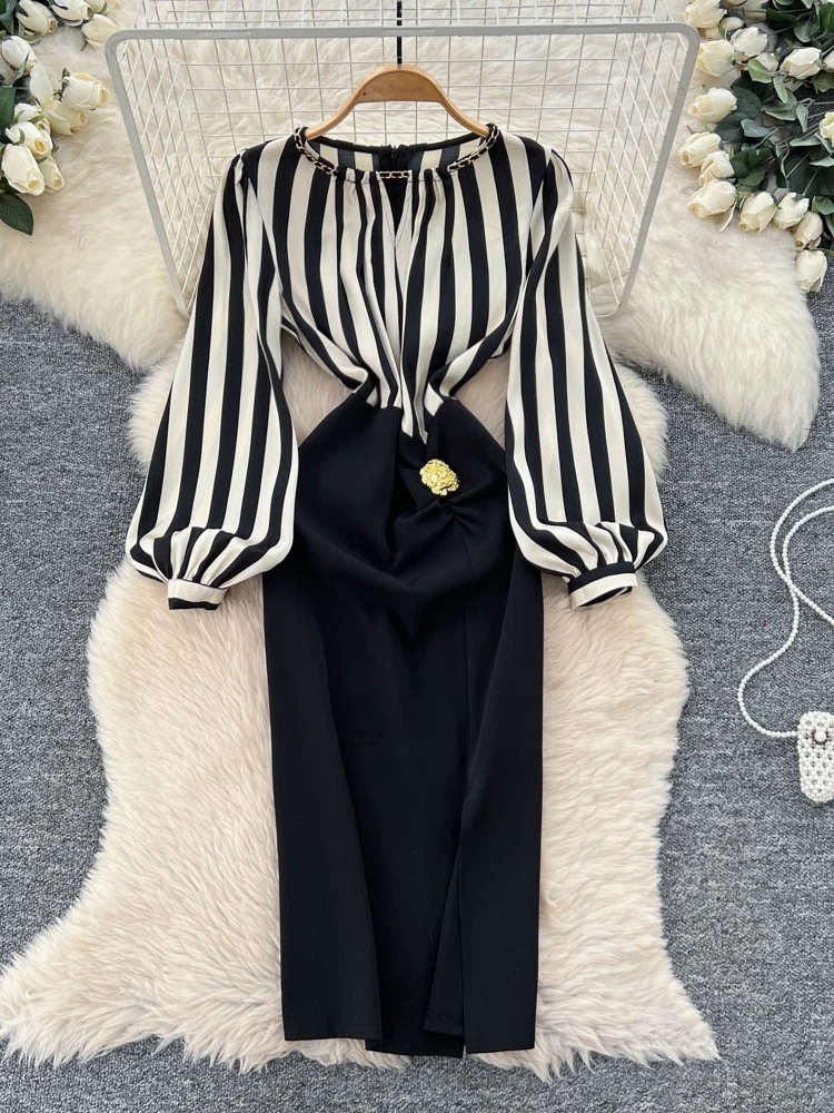 Women Black Striped… - image