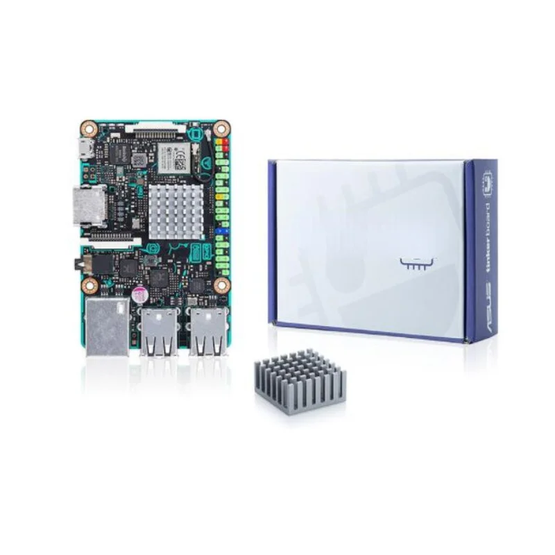 Tinker board RK3288 SoC 1.8GHz Quad Core CPU, 600MHz Mali-T764 GPU, 2GB LPDDR3 Tinkerboard Speed Than Raspberry pi 3