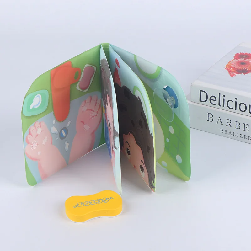 مادة Sezoz EVA عادات جيدة لتطوير فرشاة التنوير للأسنان تحافظ على نظافة التعليم المبكر كتاب ألعاب الأطفال #4