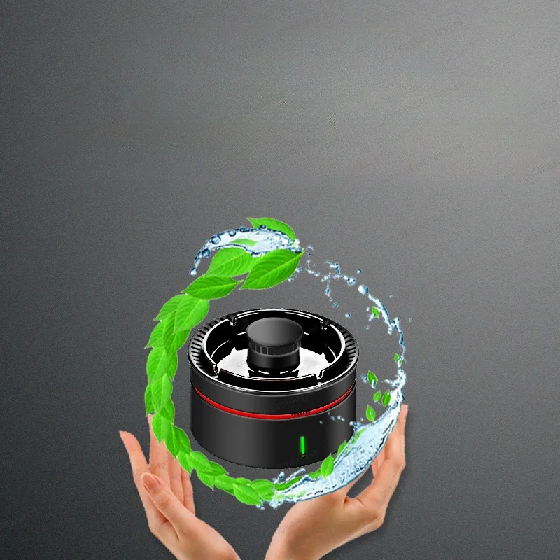 Fashion Multifunctional Anion Ashtray Air Purifier Household Small Office Smoke Removal Dust Removal