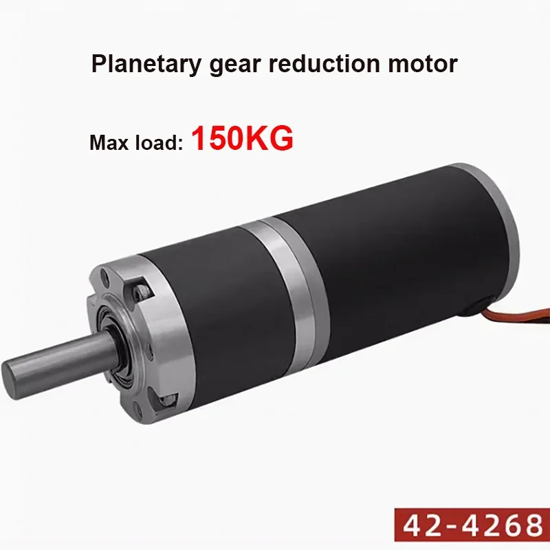 150KG 42mm 4268 42ZY Reduktor planetarny DC Przekładnia planetarna 12V 24V rura stalowa duży moment obrotowy regulowany mały silnik o niskiej prędkości