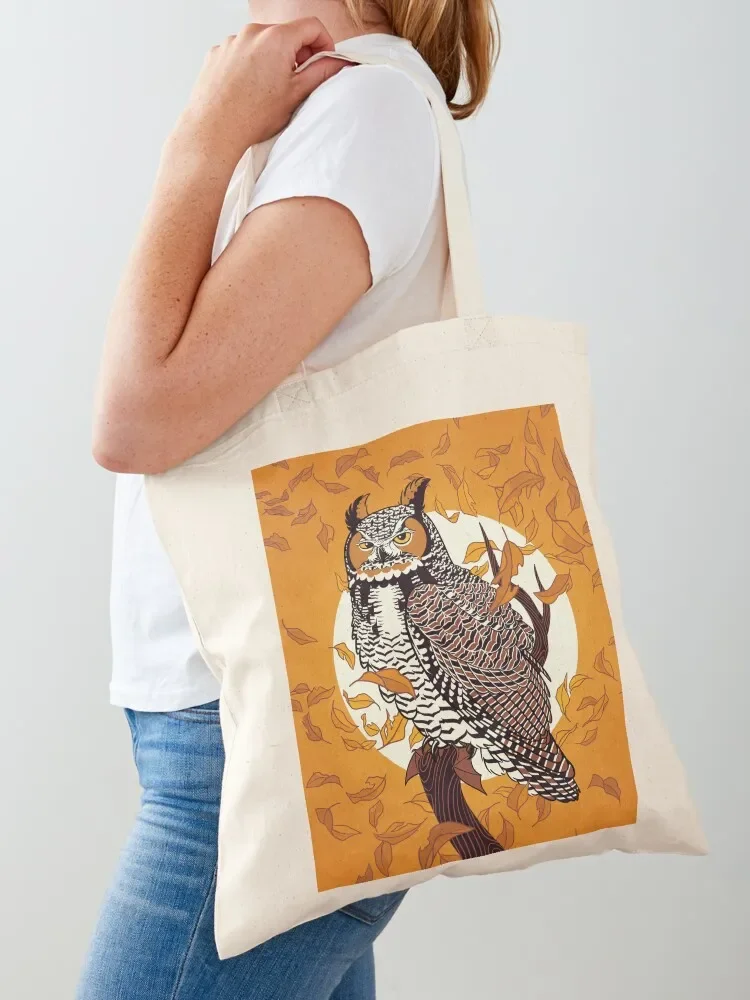 

Great Horned Hallowleen Tote Bag the tote bag Canvas bag Handbags women