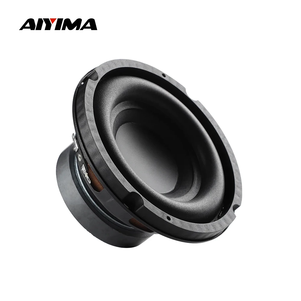 AIYIMA 1Pcs 6.5 Inch 40W Subwoofer Speaker 4 Ohm Woofer Sound Audio Speaker Bass Hifi Music Home Theater Louderspeaker Altavoz