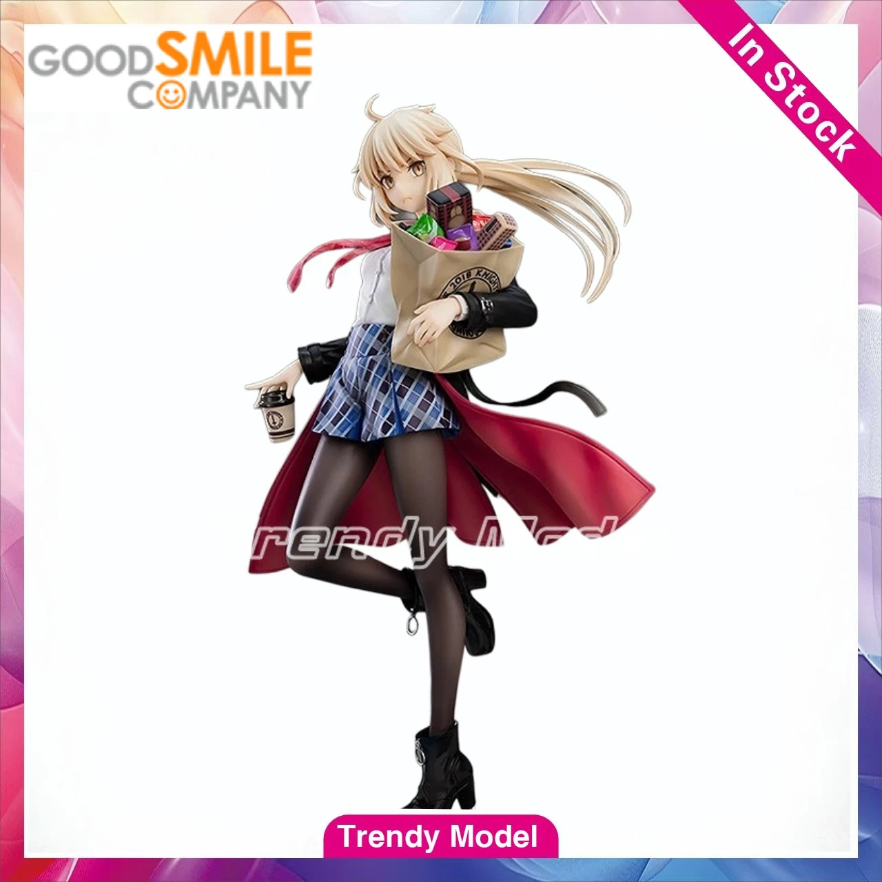 

【TM】In Stock GSC Fate/Grand Order Artoria Pendragon 1/7 Figures Model Toy Gift Collection Ornament