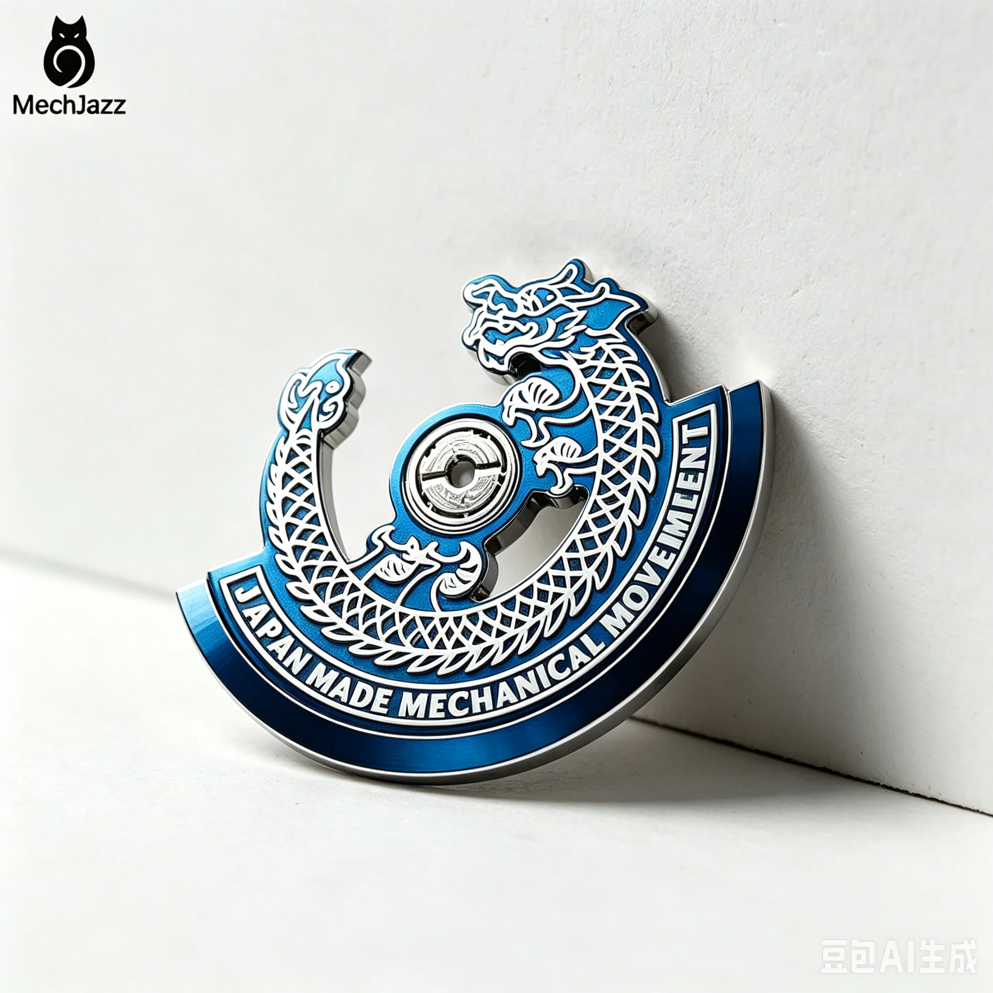 

Custom Dragon Engraved Rotor, Japan Made Mechanical Movement Oscillating Weight, Modified Watch Parts for NH35 NH36