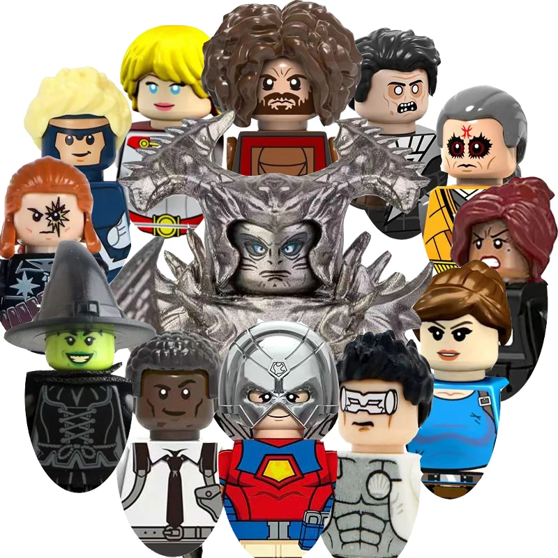 

Marvel Heroes Thor, Wonder Woman, Namo, Moonlight Blade, Thanos, Peacekeeper Children's Birthday Gift Splicing Toy