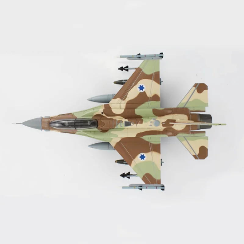 مقياس 1:72 F16 طائرة مقاتلة F-16I سرب 119 "الخفافيش" IAF MK.117x4 سبيكة نموذج عرض مجموعة تذكارية هدية