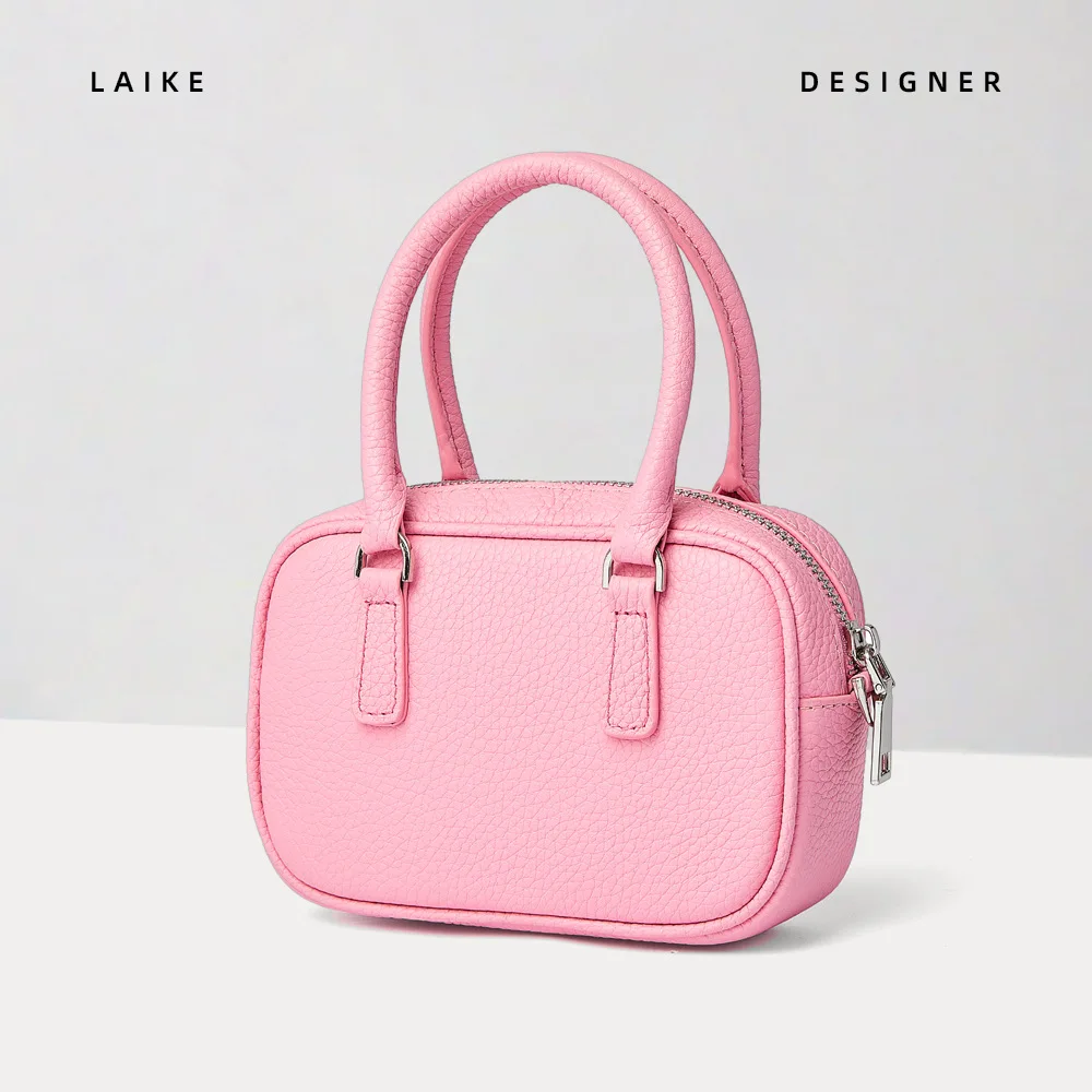 

Бостонская сумка для боулинга, нишевая сумка-подушка, новинка 2024, высококачественная сумка, кожаная сумка через плечо