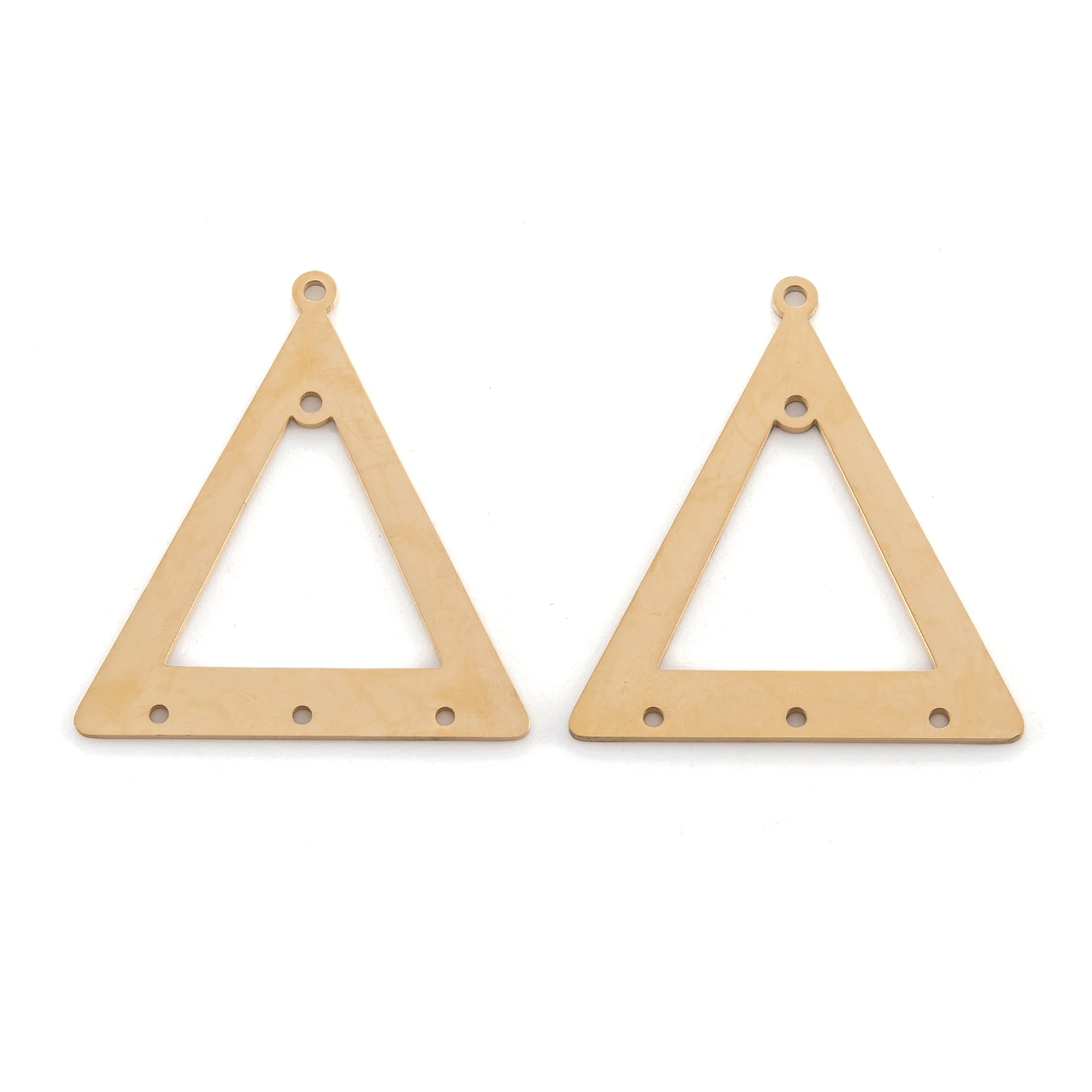 20Pcs Stainless Steel Geometric Teardrop Heart Star Hooks Pendants Dangle Links Charms for Earrings Necklace Jewelry Making