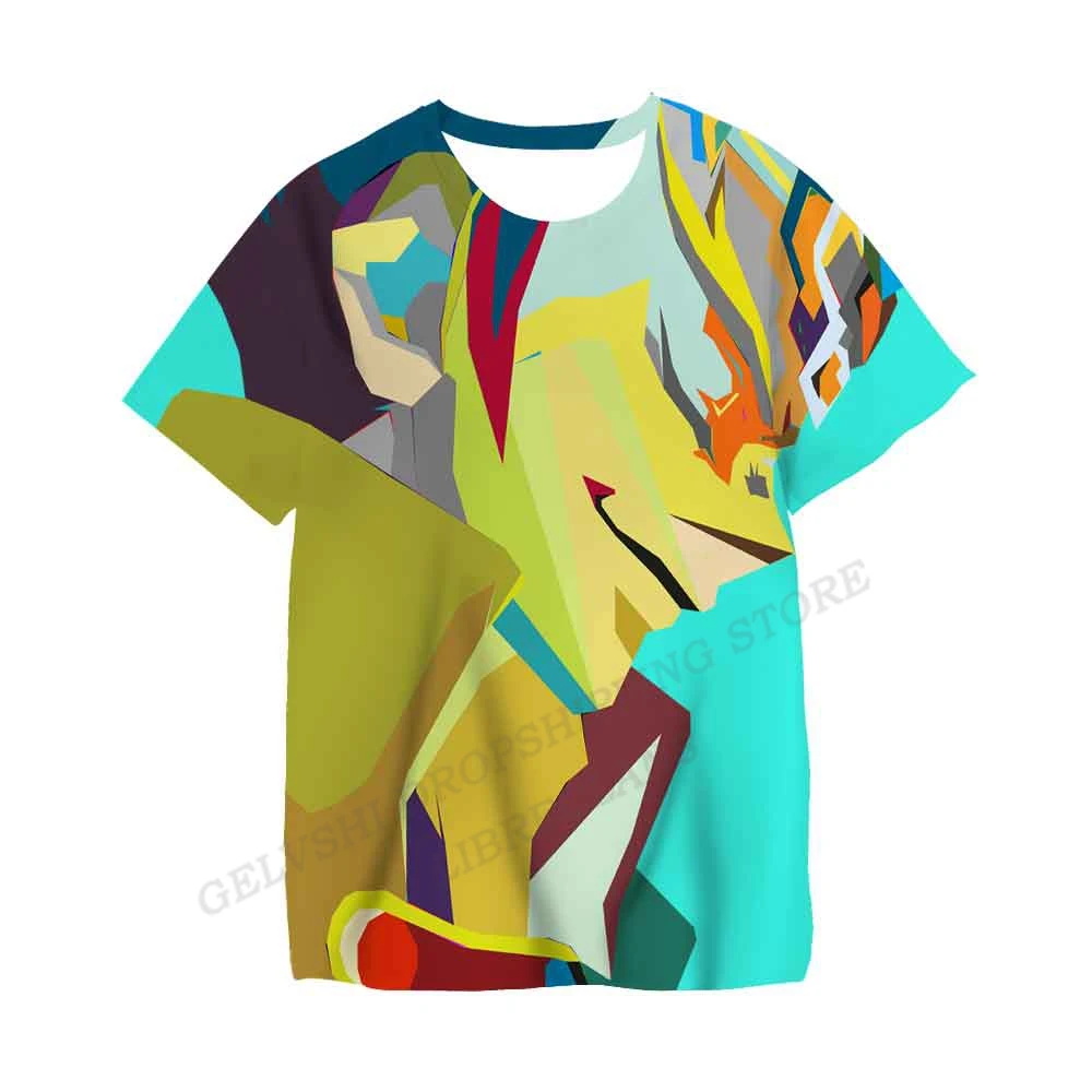 T-shirt imprimé 3D Occupblade Game pour enfants, T-shirt à col rond, Vêtements décontractés, Kawaii, Hip Hop, Garçons, Bol, Mode estivale