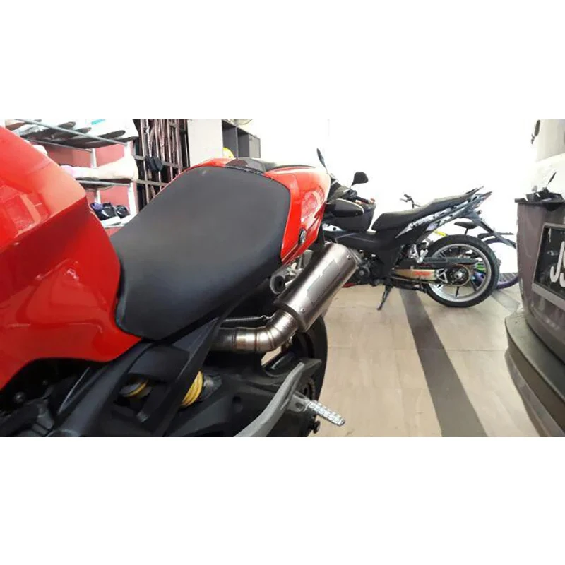 Best Quality exosto para moto link pipe for DUCATI Monster 696 exhaust 2008-2014 Monster 796 795 2010-2014 796 exhaust