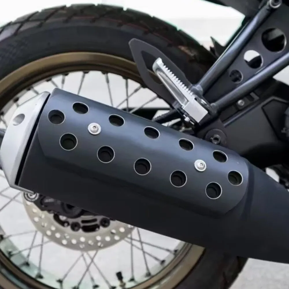 For YAMAHA XSR155 2019 2020 2021 2022 2023 Motorcycle Exhaust Pipe Heat Shield Cover Muffler Protector Guard Moto Accessories