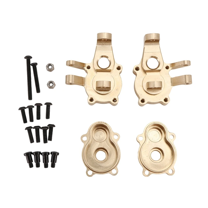 

RC Car Upgrade Brass Front Steering Cup Kit For MJX H8H 1/10 YK4102 YK4103 YK4104 YK4106 YK4082 RC Car Upgrade Part