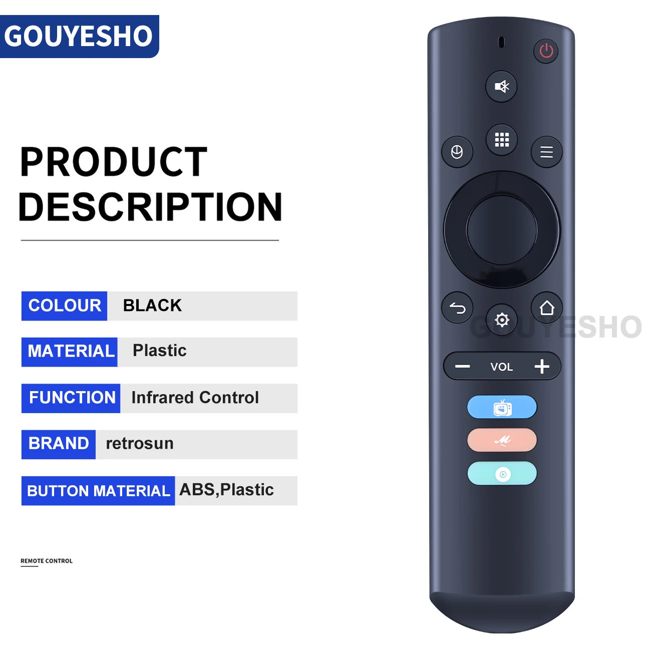 جهاز التحكم عن بعد الأصلي ل BTV ، استقبال عصا ، B-TV Iptv ، جديد