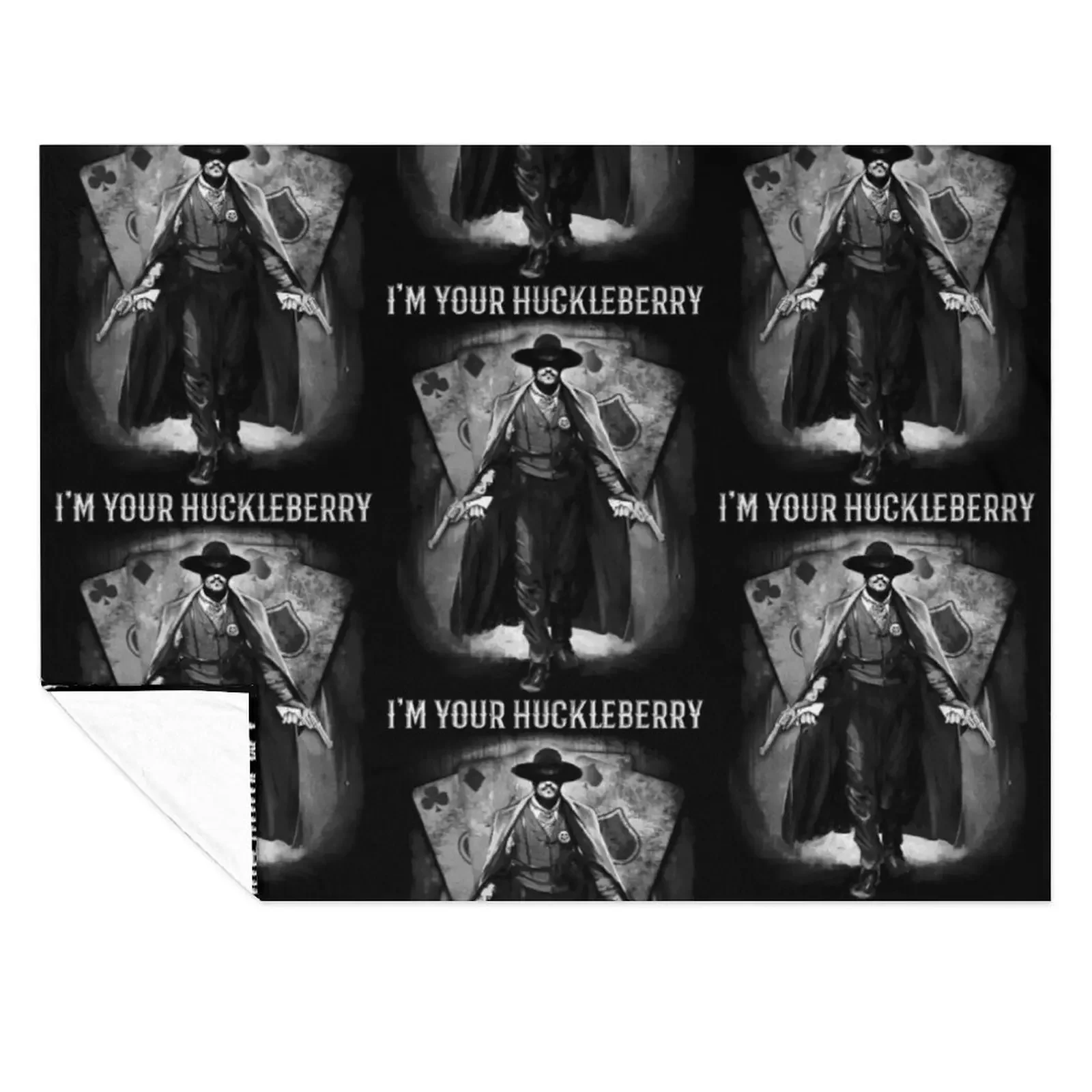 

Mens Best Doc Holliday Huckleberry Tombstone Throw Blanket Stuffeds Picnic christmas gifts Furry Blankets