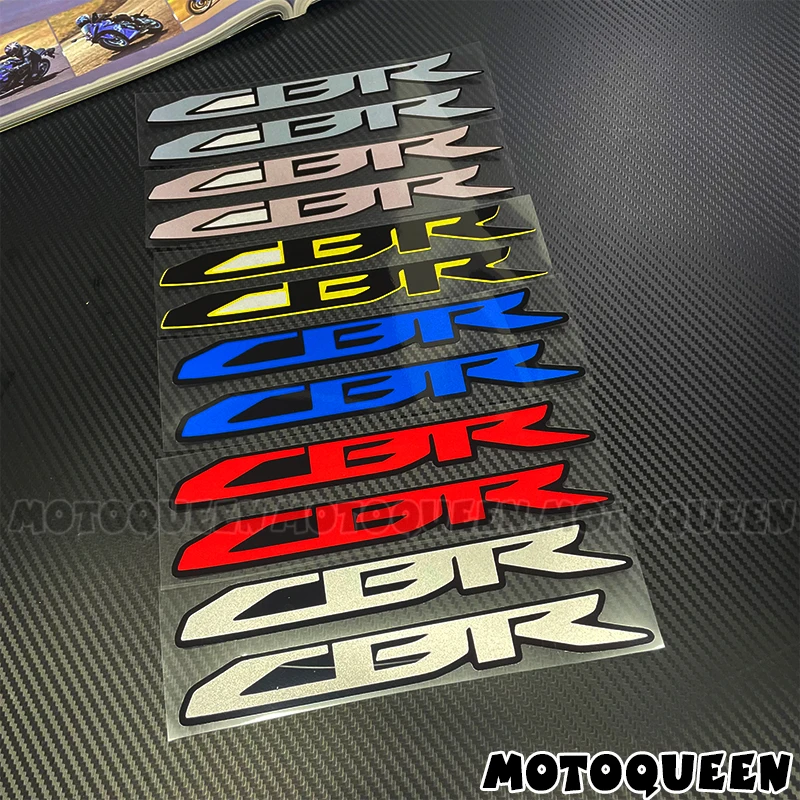 Motorbike Motorcycle Tank Pad Side Shell Wind Decor Label Logo Decals Stickers for Honda CBR 300R 500R 600RR 650R 650F 1000RR