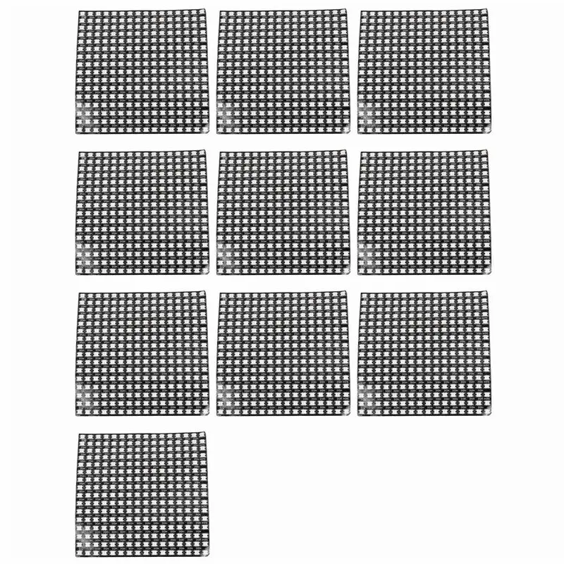 

【PUBLICITY】10X WS2812 RGB LED Matrix Panel Individually Addressable Flexible For Video Display, DC5V (16X16)