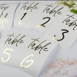 Modern Table Number Stickers Decal Wedding Party Vinyl Decal Numbers For Table Plans Vases Card Candles Photo Frame Bottles