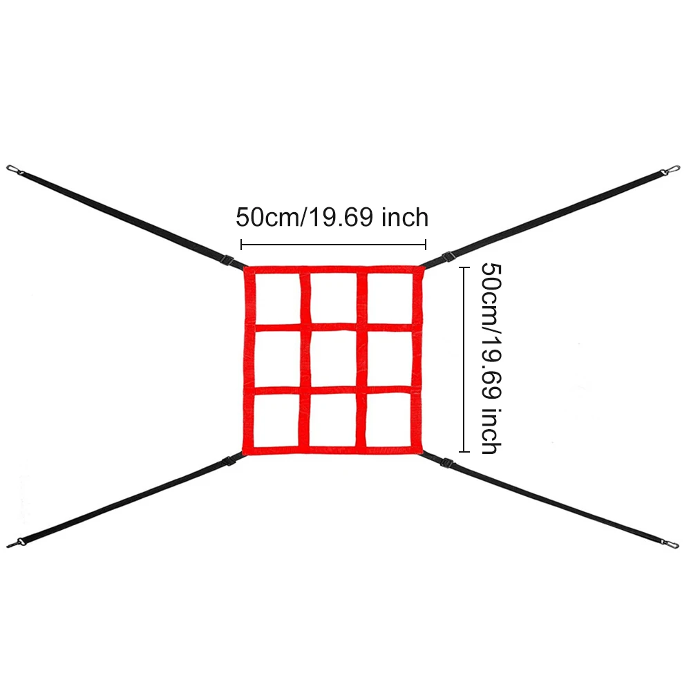 شبكة ممارسة البيسبول، شبكة رمي البيسبول القابلة للتعديل، أدوات التدريب لشبكة البيسبول البيسبول لضرب القيد