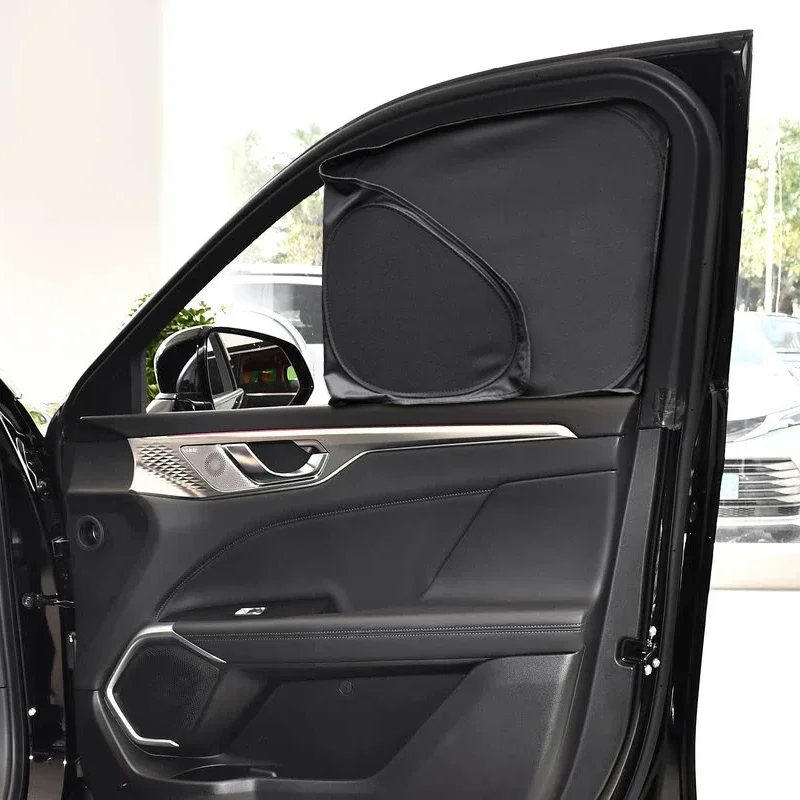 

Для GWM WEY 05 COFFEE 01 2022-настоящее время автомобиля, черные окна, солнцезащитный козырек, автоматический анти-УФ-тепляционный защитный чехол, аксессуар