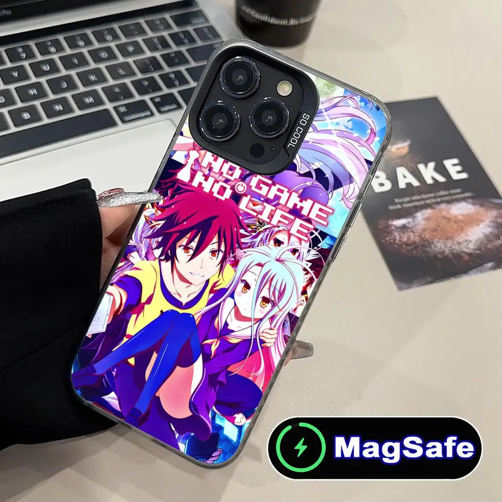 

Чехол для телефона «Без игры, нет жизни» для iPhone 16, 15, 14, 13, 12, 11 Pro Max Plus MagSafe, полупрозрачный цветной принт, красивый чехол для смартфона