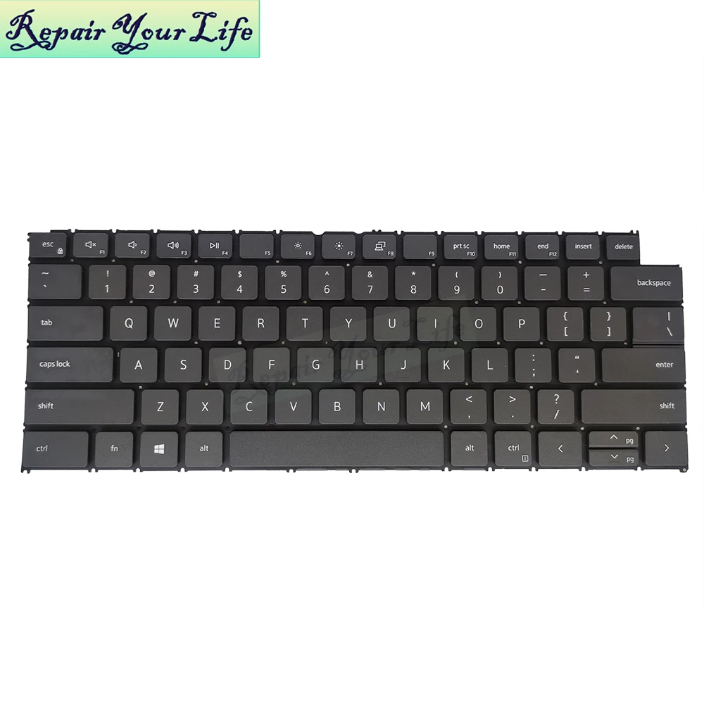 

US Russian Backlit Keyboard For Dell Inspiron 13" 5310 5320 14" 5410 5415 5418 5420 7415 7425 16" 5620 7630 CN-0WG5N8 0PK7DT