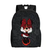 Mochila con estampado de Minnie Mouse, mochilas bonitas de Mickey Mouse, mochilas deportivas ligeras para hombre, mochilas escolares de alta calidad