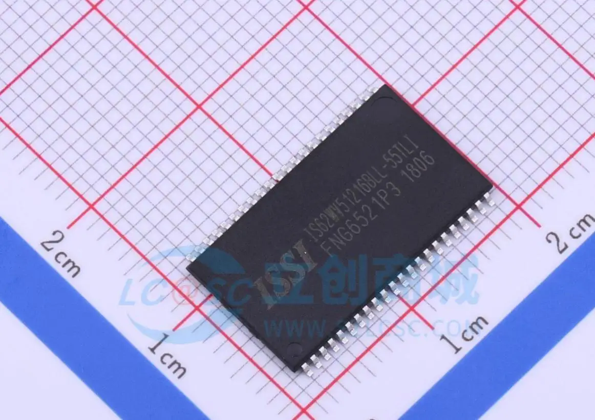 3PCS IS62WV51216BLL-55TLI Brand: ISSI (American Semiconductor Manufacturing) Package: TSOP-44-10.2mm Brand new original genuine