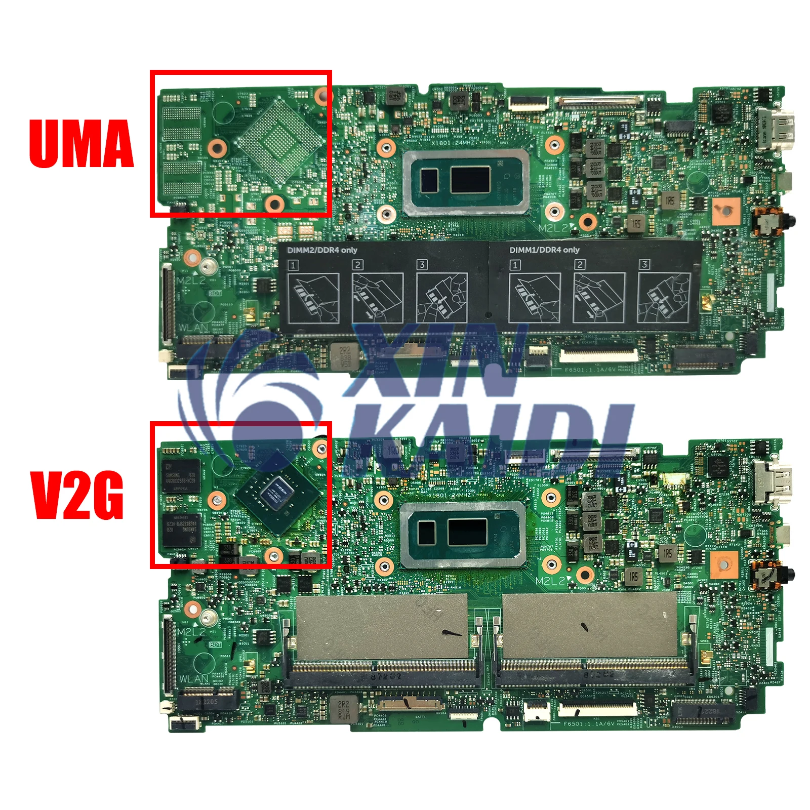 

MainBoard For Dell Inspiron 15 7586 17 7786 18706-1 CN-0C6KN0 0K2X16 0H3KD8 Laptop Motherboard With I5-8265U I7-8565U MX150 2G