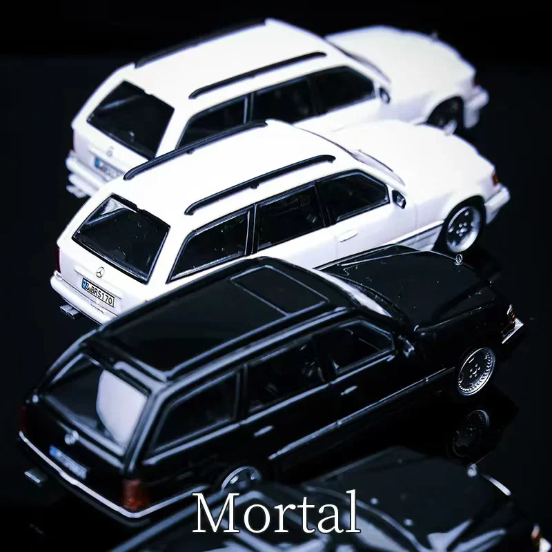 Mortal 1:64 MB S124 Original / Customizs BBS wheels  Diecast Model Car