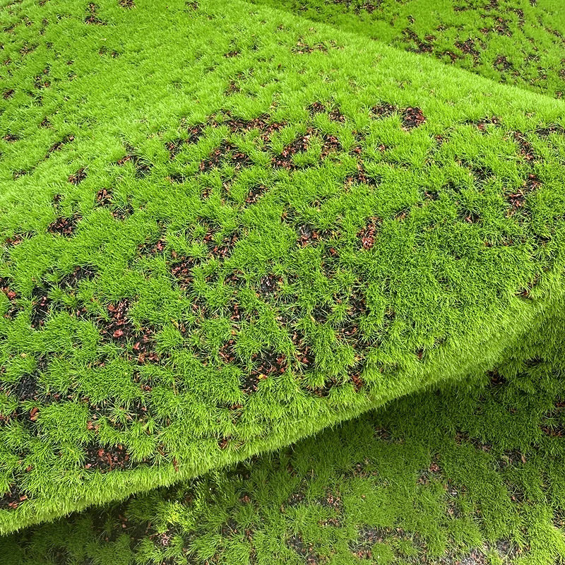 Model trawniku 10*10cm, symulacja pastwiska, mokrej doliny, model mchu, trawa, piaskownica, pogrubiony trawnik 7mm, ręcznie składany model.