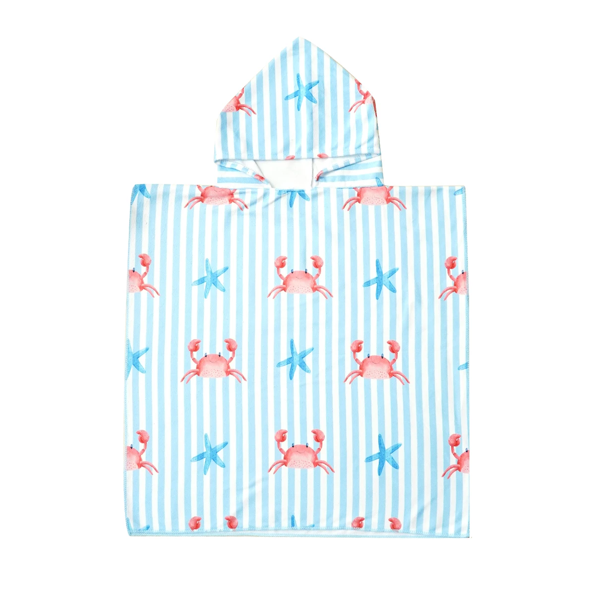 Elinfant 1 قطعة منشفة حمام للأطفال بغطاء للرأس منشفة أطفال ناعمة ماصة للحمام والشاطئ وحمام السباحة وأساسيات العناية بالطفل