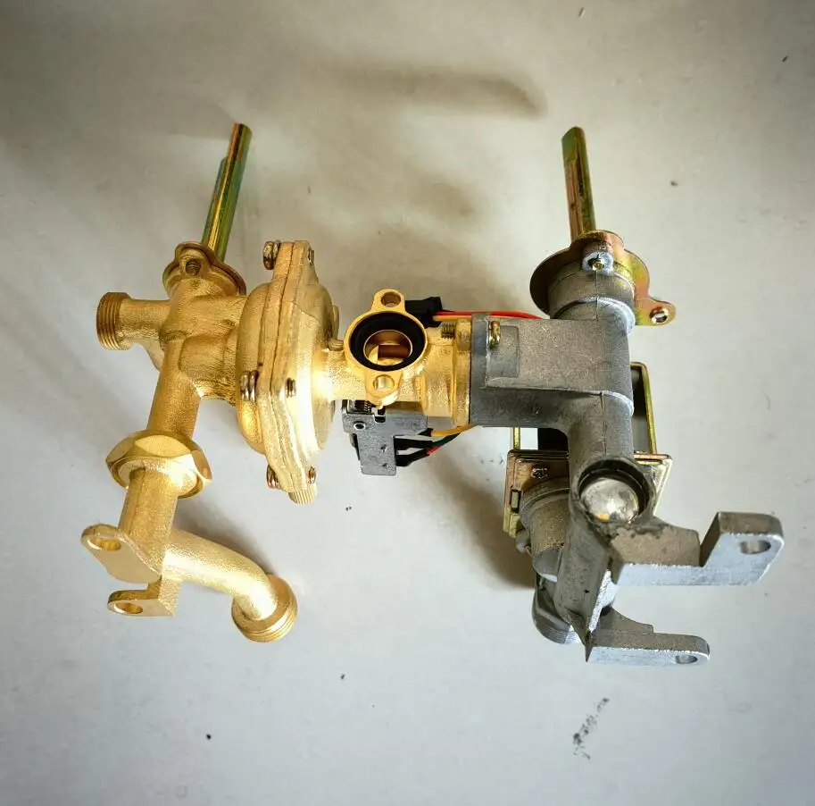 Gas Water Heater Parts 7-10L Gas and Water sequence valve 150MM Height