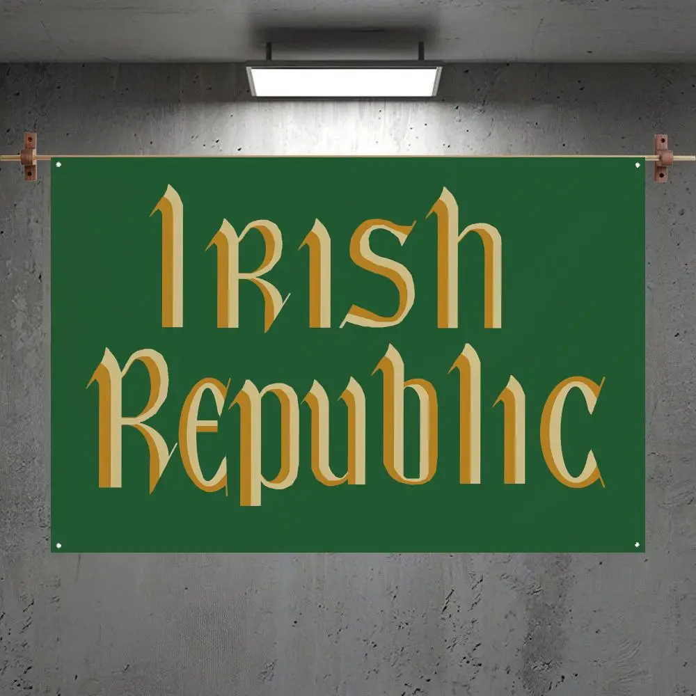 Ireland Easter Rising Irish Flags Custom Camping Outdoor Garden Room Bedroom Decor Party Backdrops Wall Art Family Gifts