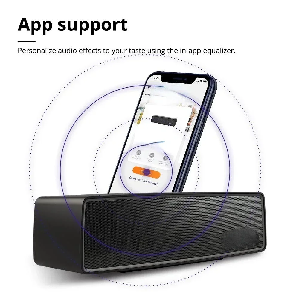 Desktop Home Theatre System 5.1 BT Waterproof Retro Speaker Driver Active Amplifier Module For MP3 - Compact Soundbar With Wirel