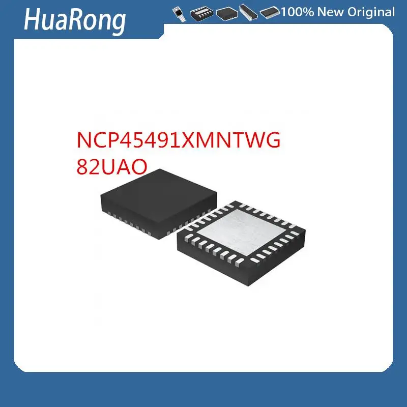 

5Pcs/Lot NCP45491XMNTWG NCP45491 45491 82UAO 82UA0 QFN32