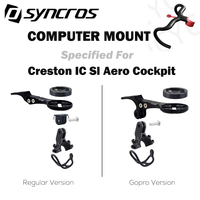 Syncros Road Handlebar Mount for Creston Ic Sl Aero Cockpit, Gopro Mount, Speedometer GPS, Garmin, Bryton, Wahoo
