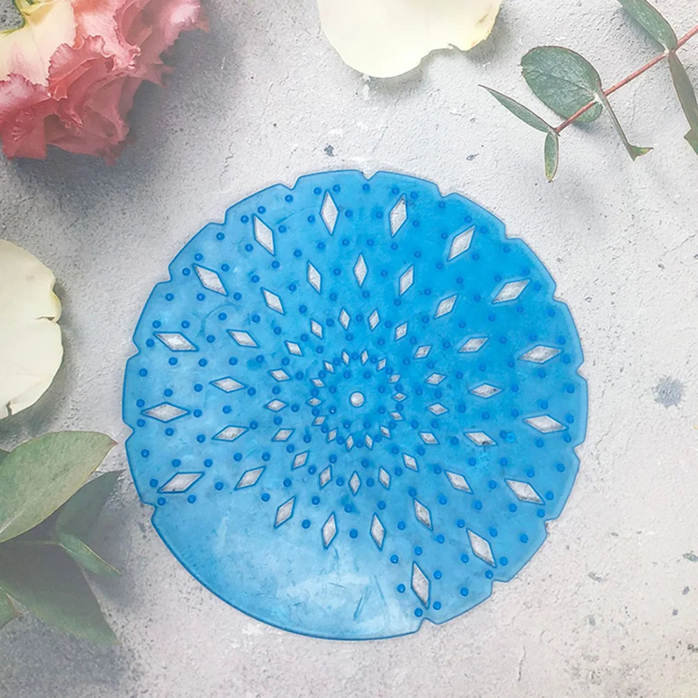 4 Buah Urinal Tablet Beraroma Urinal untuk Pria Layar Pewangi Kue Anti Percikan Layar Plastik Toilet Pria
