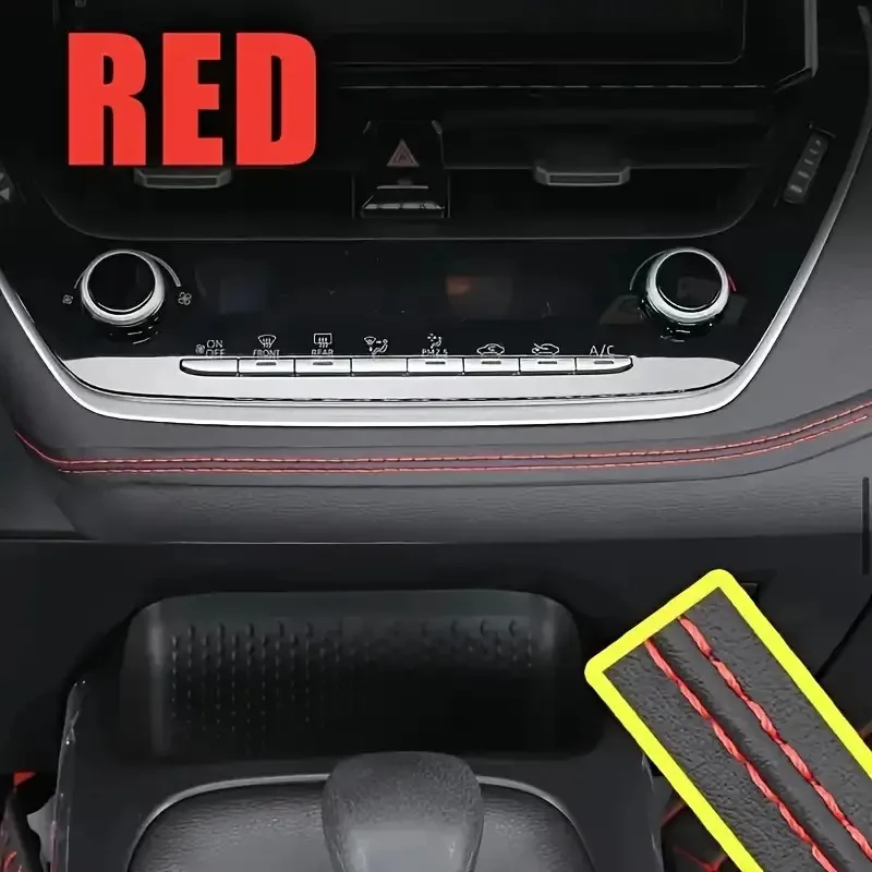 3meters Moulding Strip Car Decora Filler Insert Strips Universal Car Leather Stitching Line for Console Gap Panel Frame Center