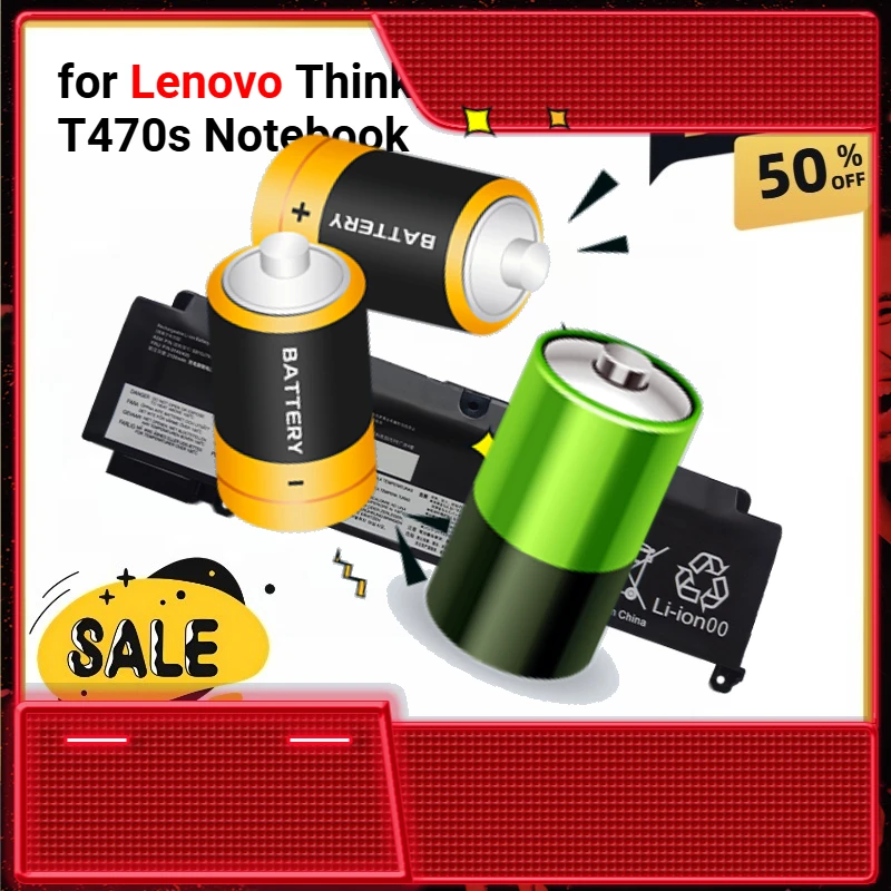

01AV405 00HW022 Laptop Battery 01AV406 01AV407 01AV408 00HW023 00HW036 SB10F46462 for Lenovo Thinkpad T460s T470s Notebook