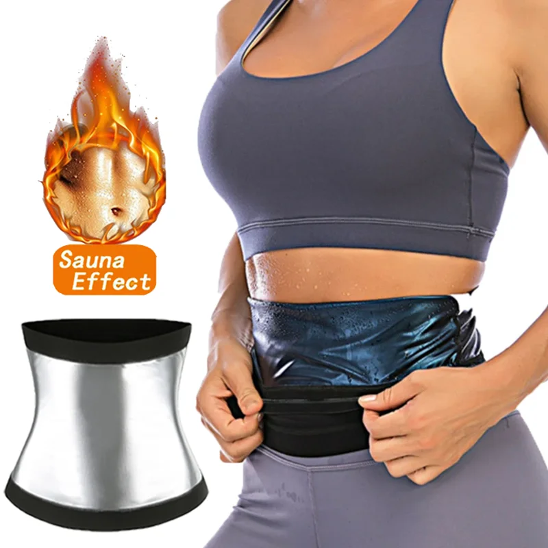 Women Waist Trimmer Belly Wrap Workout Sports Sauna Sweat Band Weight Loss Body Shaper Tummy Control Slimming Belts Shapewear