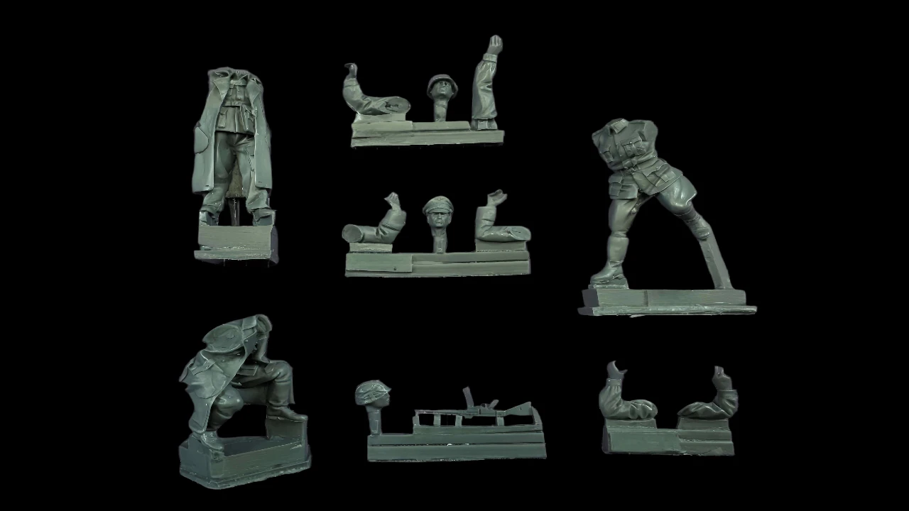 

Набор для сборки модели из литой смолы 1/35, GK, неокрашенный