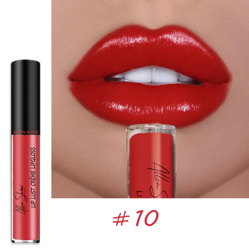 12 لون مثير النساء أحمر الشفاه مقاوم للماء طويلة الأمد رطبة ملمع الشفاه حية ملونة ملمع الشفاه النساء ماكياج maquiagem #4