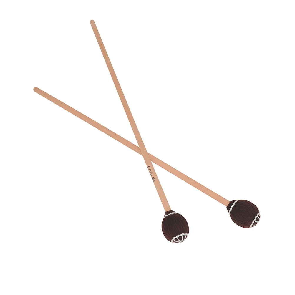 

2pcs Maple Drumsticks Marimba Mallets Hammers Smooth Durable Professional Amateur Percussion Accessories Instruments