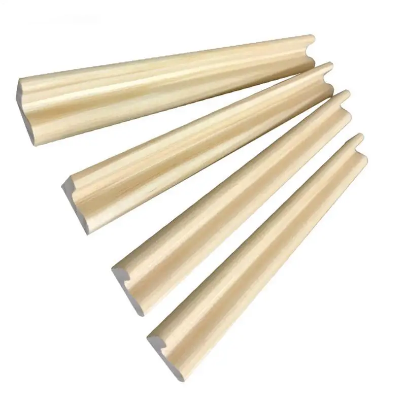 Bandejas de dominó de madera para niños y adultos, estantes de tren, bandejas de dominó DIY, soportes para azulejos, jugador de Mahjong, 4 Uds.