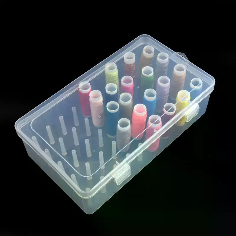 42 Axis Needle And Thread Box Household Storage Box Multi Functional Transparent Needle And Thread Set Thread Box Sorting