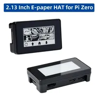 2.13 Inch Touch E-Paper HAT 250x122 Display SPI Interface E-Ink for Raspberry Pi Zero 2 W / W / 1.3 Optional ABS Case