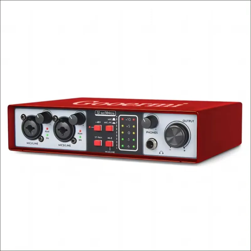 New Amplifier Design Audio Interface Sound Card With Great Price Professional Sound Card mini  speaker bluetooth