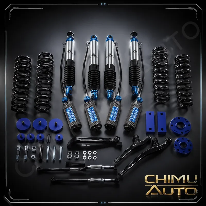 【CHIMU AUTO】 For Suzuki Jimny JB74 JB64 2 Inch Lift Kit Adjustable Nitrogen Shock Absorbers High Strength Performance Upgrade