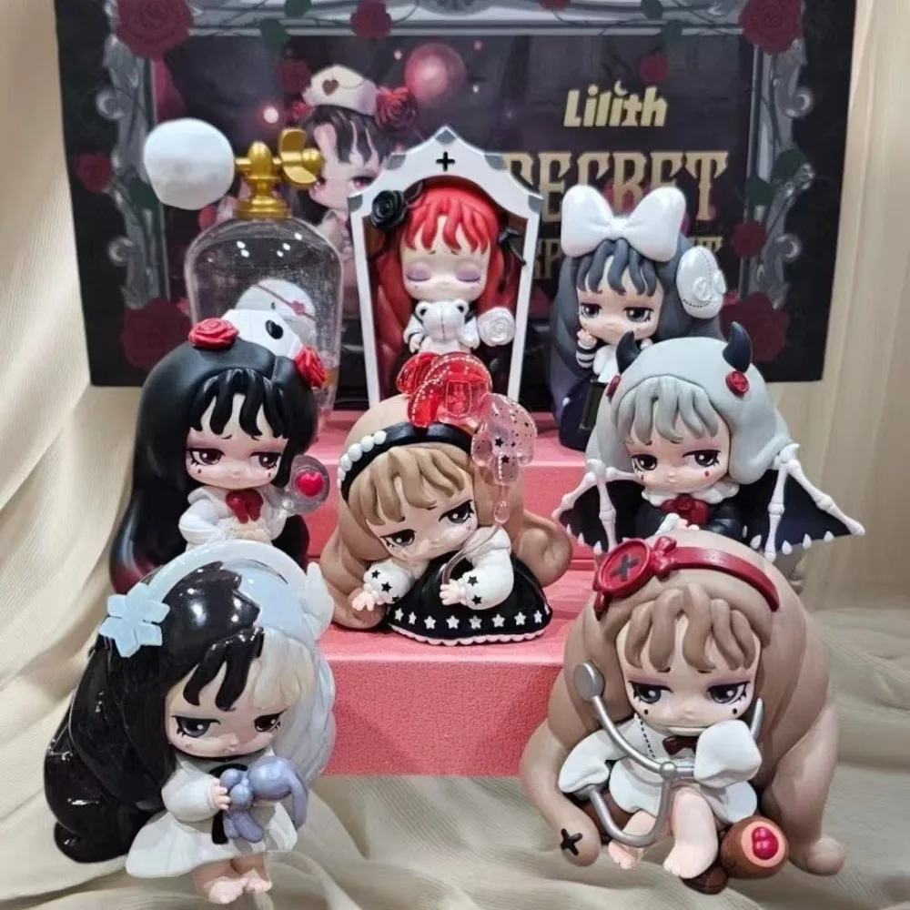 

Подлинная серия секретных экспериментов Lilith, слепая коробка, игрушки, каваи, аниме, экшн-фигурка Caixa, сюрприз, тайная коробка, куклы, подарки для девочек